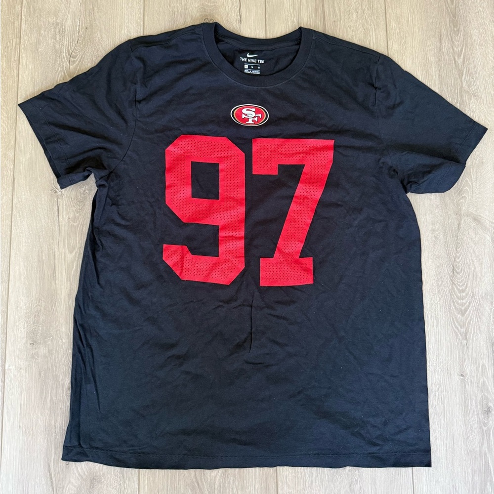 Nike San Francisco 49ers Nick Bosa jersey t shirt men’s size XL NWOT